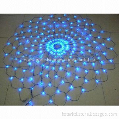LED round net light, water-resistant outdoor use